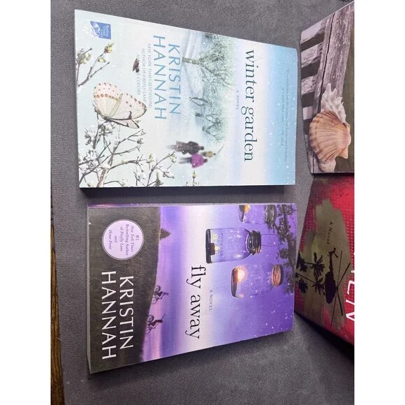 Kristin Hannah Book Lot Women Novels Fly Away HB PB True Colors Winter Garden - Picture 6 of 16